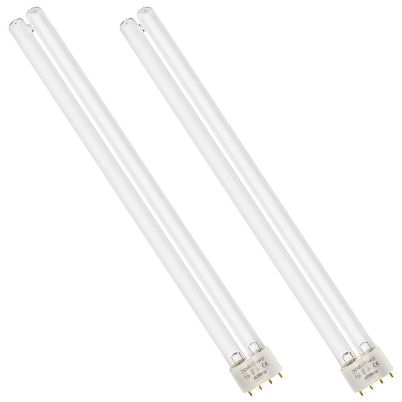 Earthtec Two 36W 36 Watt UV Bulb Lamp 2G11 Base-4 Pin For JEBAO, New - Image 1